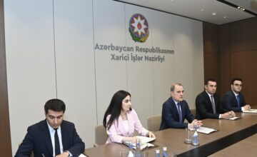 Джейхун Байрамов встретился с генеральным директором ICMP Кэтрин Бомбергер