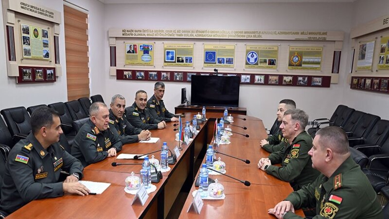 Состоялась встреча военных юристов Азербайджана и Беларуси