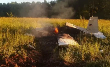 В Московской области потерпел крушение легкомоторный самолет