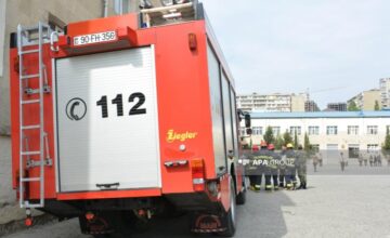 МЧС провело пожарно-тактические учения в жилом комплексе в Сумгайыте – ВИДЕО