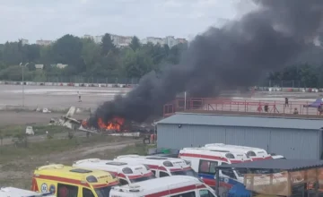 В Варшаве разбился самолет, есть погибшие