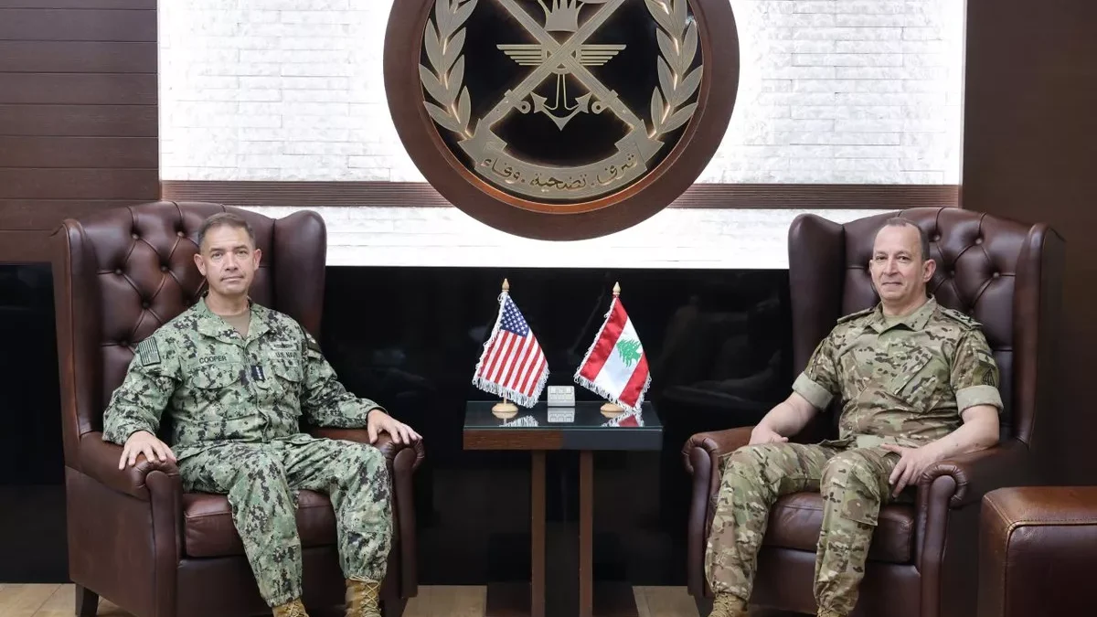 Командующий ливанской армией обсудил региональную ситуацию с главой CENTCOM США