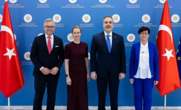 Хакан Фидан встретился с официальными лицами ЕС в Анкаре