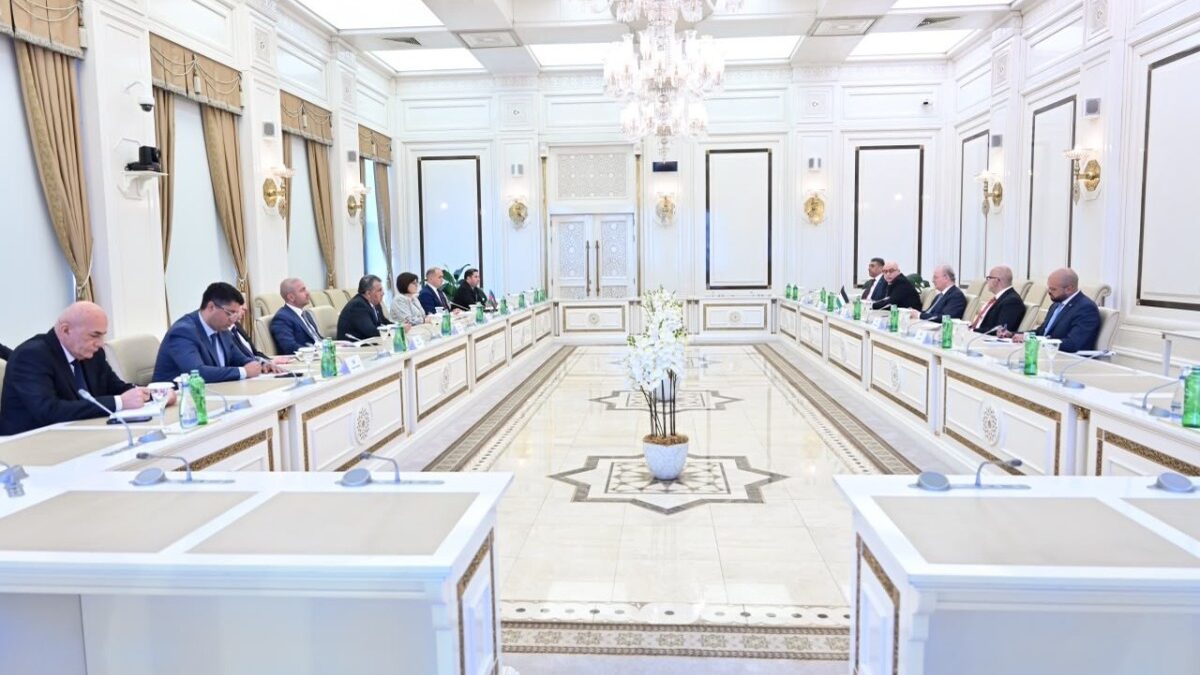 Председатель Милли Меджлиса встретилась с премьер-министром Палестины
