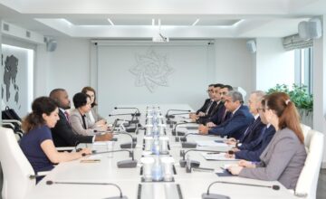 В Министерстве труда и социальной защиты населения состоялась встреча с миссией Международного валютного фонда