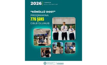 На программу «Könüllü DOST» поступило 20 тысяч обращений