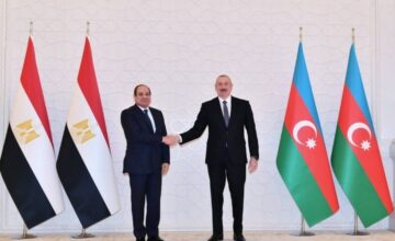 Президент Ильхам Алиев направил поздравительное письмо Абдель Фаттаху ас-Сиси