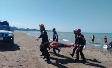 Проведены учения на тему обеспечения безопасности людей в водоемах