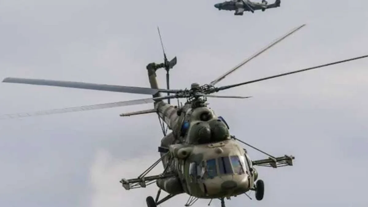 В Украине во время нейтрализации БПЛА разбился вертолет «Ми-8», весь экипаж погиб