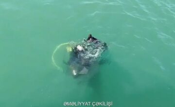 Продолжаются поиски 3 человек, утонувших в Каспийском море – ВИДЕО