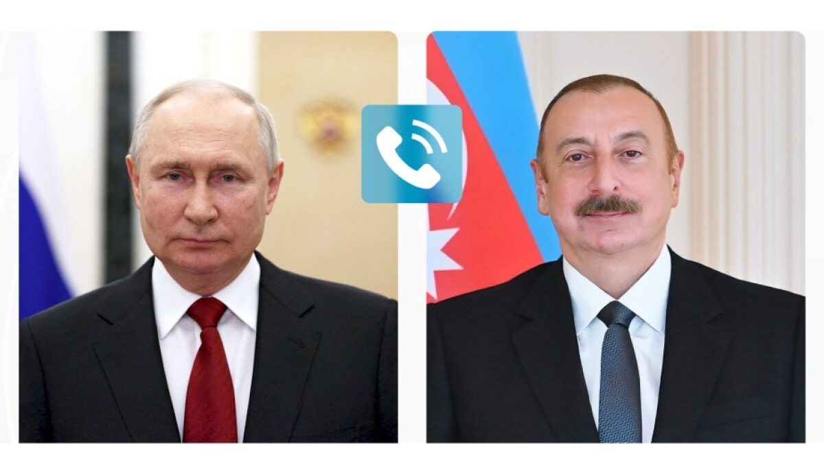 Владимир Путин позвонил Президенту Ильхаму Алиеву