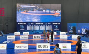 Азербайджан завоевал очередную медаль на чемпионате мира по борьбе среди юношей U-17