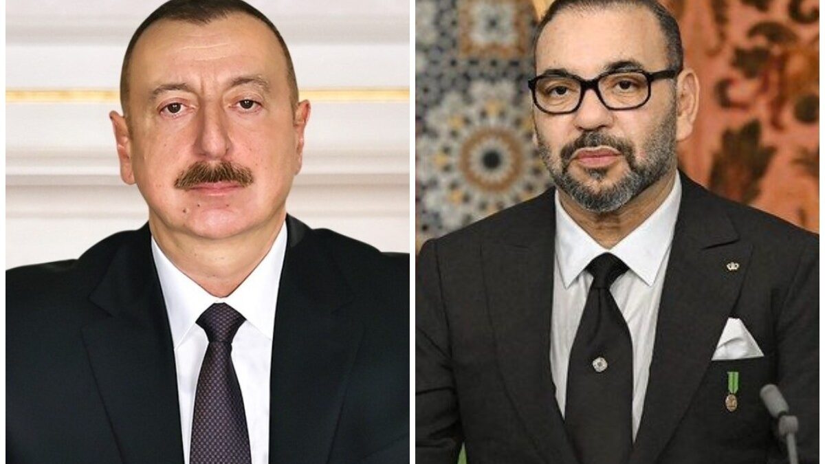 Президент Ильхам Алиев поздравил Короля Марокко