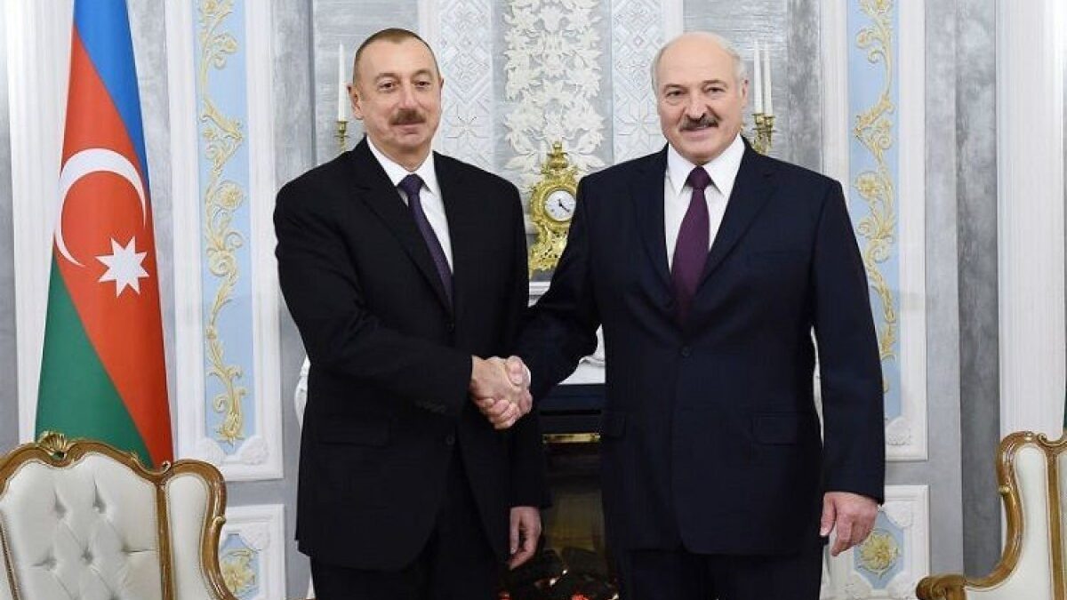Президент Ильхам Алиев направил поздравление Александру Лукашенко