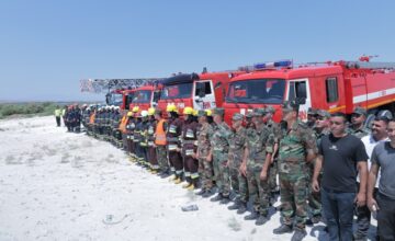 В Бабекском районе проведены пожарно-тактические учения – ФОТО