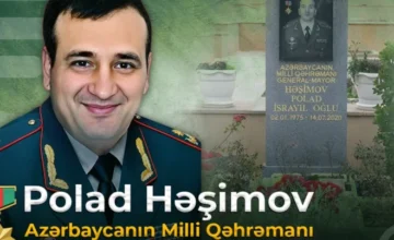 Исполнилось шесть лет со дня героической гибели Полада Гашимова