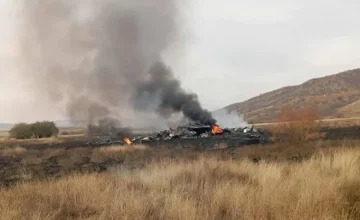 В Анкаре потерпел крушение учебный вертолет