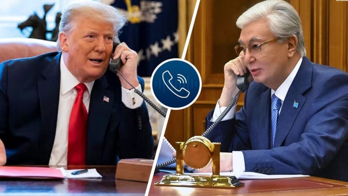 Токаев пригласил Трампа в Казахстан