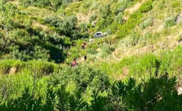 В Анталье автомобиль упал в ущелье, пять человек погибли