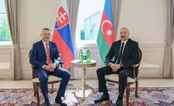 В Шуше состоялась встреча президентов Азербайджана и Словакии один на один