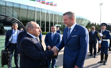Завершился визит Президента Словакии в Азербайджан