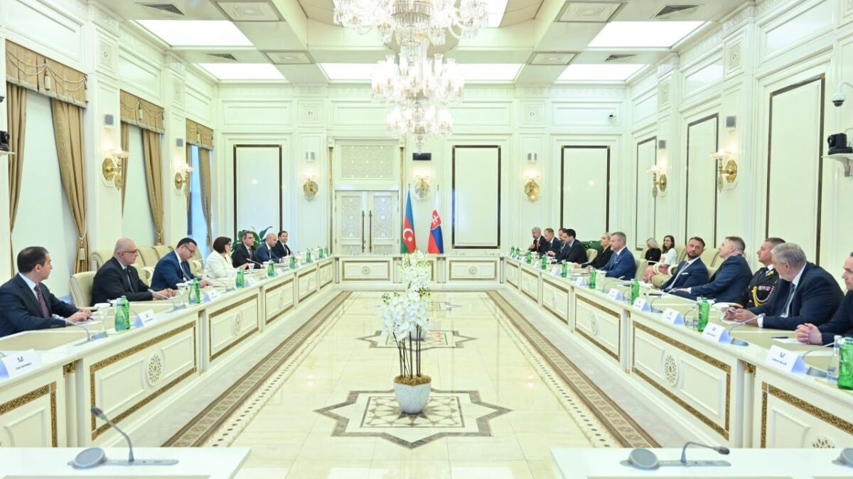 Председатель Милли Меджлиса встретилась с Президентом Словакии