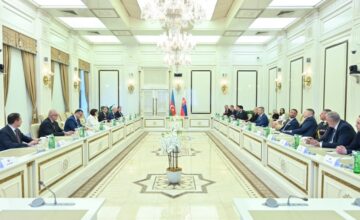 Председатель Милли Меджлиса встретилась с Президентом Словакии
