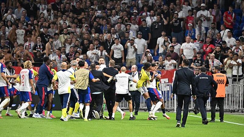 Лига чемпионов: 6 человек задержаны после матча «Лион» – «Фенербахче»