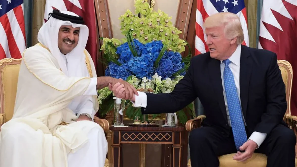 Аль Тани обсудил с Трампом снижение напряженности между США и Ираном