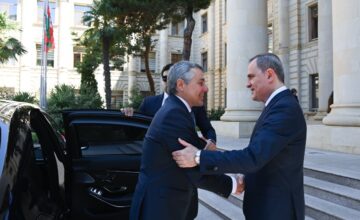 Джейхун Байрамов принял действующего председателя ОБСЕ