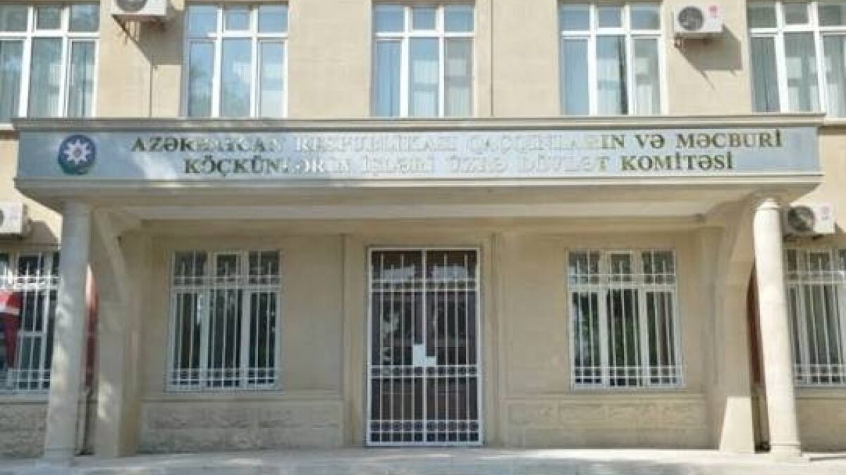 «Qaçqınkom» прокомментировал видеообращение о переселении в село Алмалы Ходжалинского района
