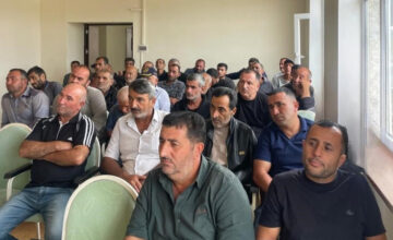 В Ленкорани состоялась встреча с пользователями маломерных судов