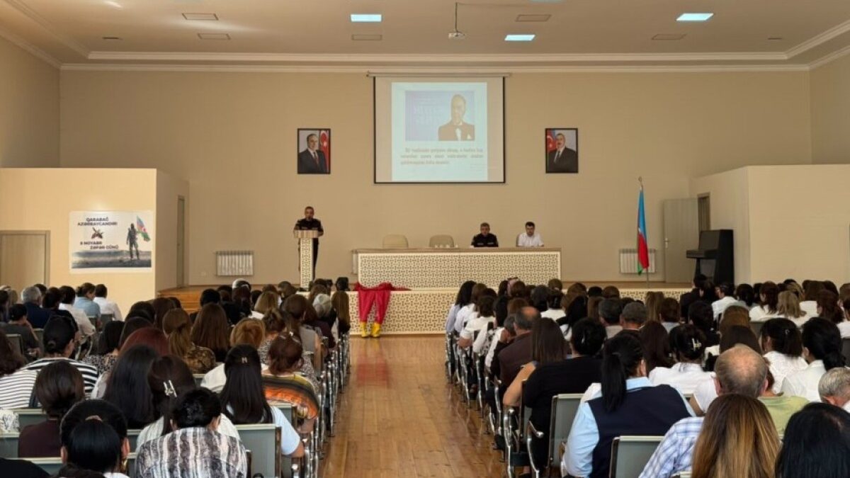 Гянджинский региональный центр МЧС провел курсы по гражданской обороне
