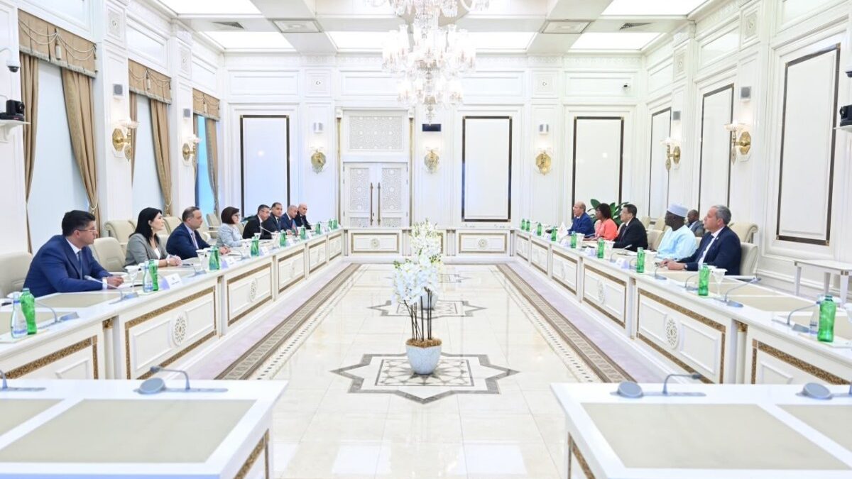 Сагиба Гафарова встретилась с президентом Панафриканского парламента