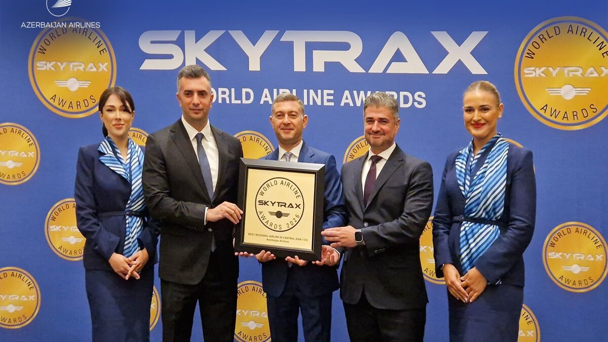 AZAL удостоен звания «Лучшая региональная авиакомпания Центральной Азии и СНГ»