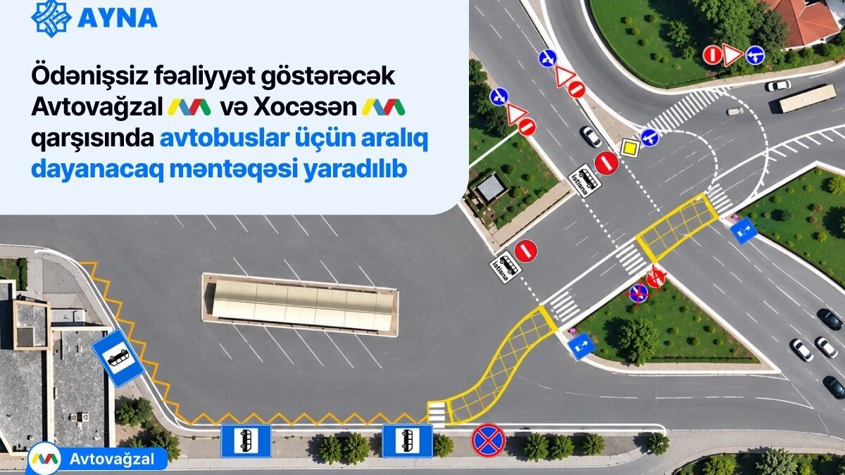 Перед станциями метро «Автовокзал» и «Ходжасан» созданы промежуточные остановочные пункты для автобусов
