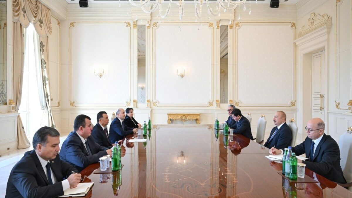 Президент Ильхам Алиев принял премьер-министра Таджикистана