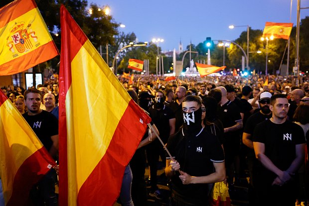 Испанию захлестнула волна массовых протестов