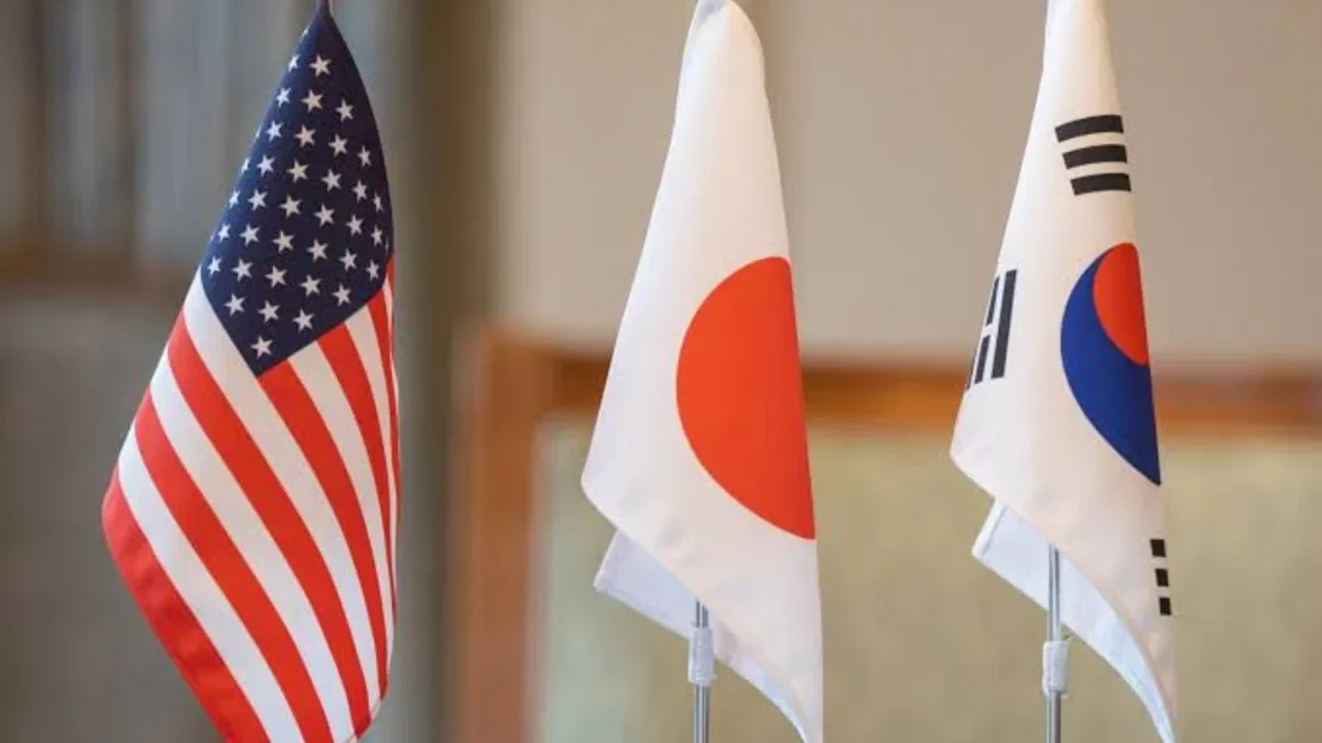 США, Япония и Южная Корея создали трехстороннее партнерство