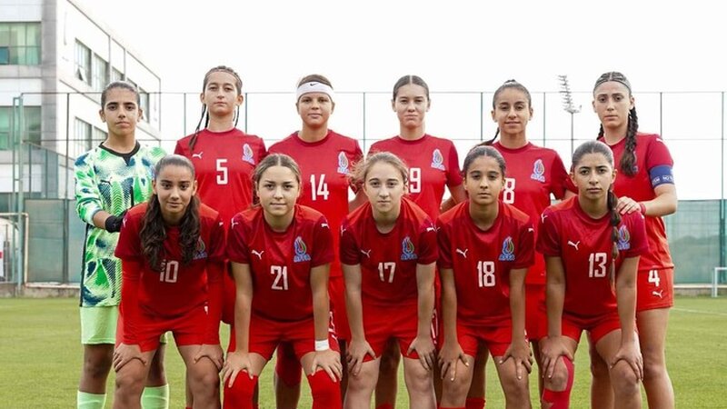Женская сборная Азербайджана (U-17) проиграла Грузии