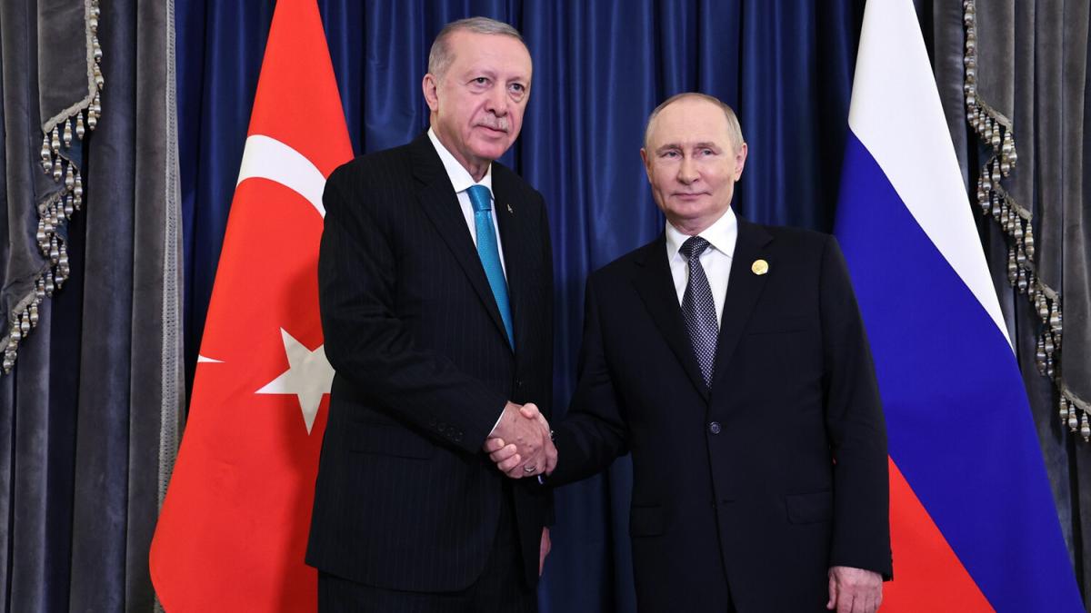 Эрдоган и Путин обсудили безопасность в Черном море и украинский конфликт