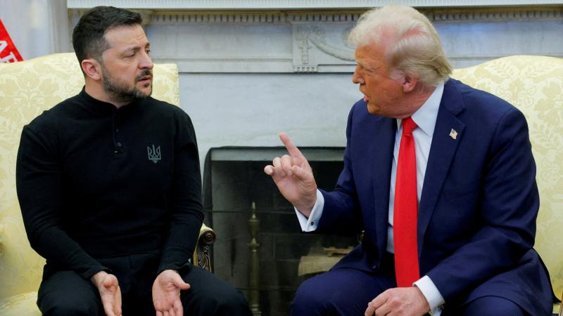 Напряженность между Трампом и Зеленским нарастает
