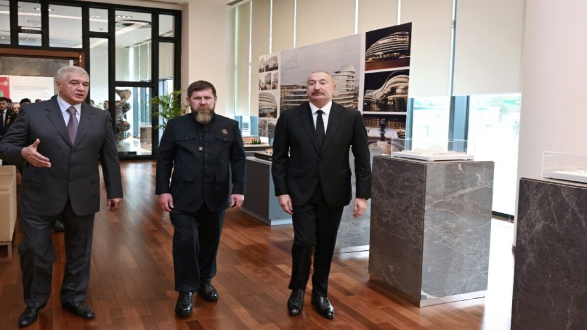 Президент Ильхам Алиев и Рамзан Кадыров посетили «Белый город Баку»
