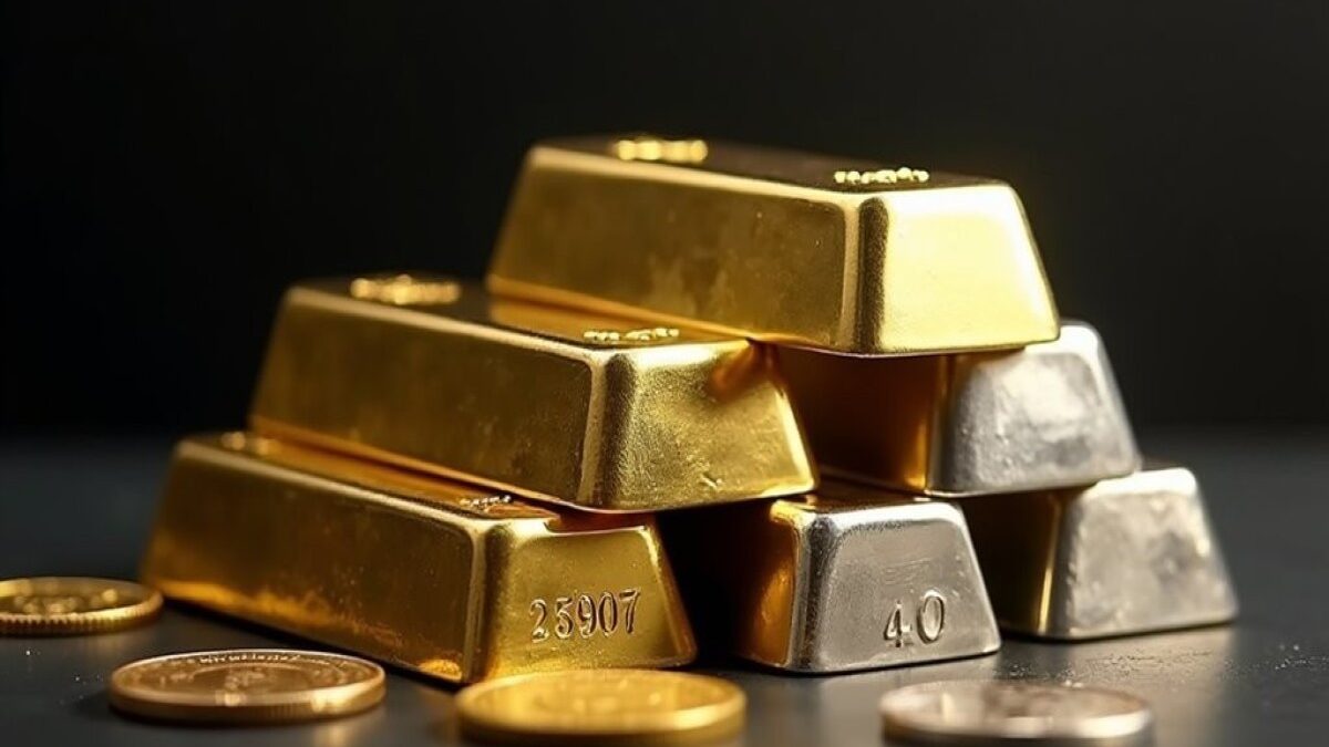 Золото на товарных рынках торгуется в районе 4000 долларов
