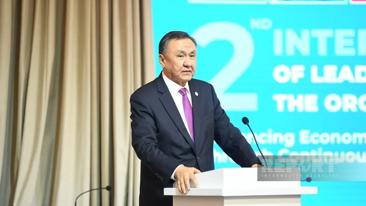 Kubanıçbek Ömüralıyev: «Bugün TDT’nin uluslararası varlığı daha belirgin hale geldi.»