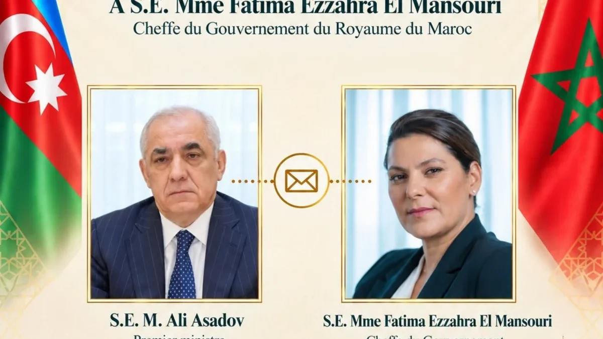 Премьер-министр Азербайджана Али Асадов поздравил Фатиму Аль-Мансури с назначением на пост главы правительства Марокко