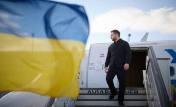 Зеленский прибыл в Брюссель: проведет встречи с главой НАТО и лидерами ЕС