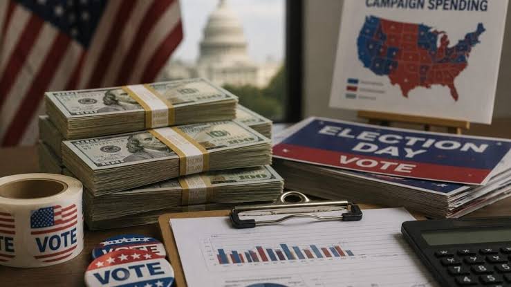 Партии США потратили рекордные 147 миллионов долларов на рекламу за один день