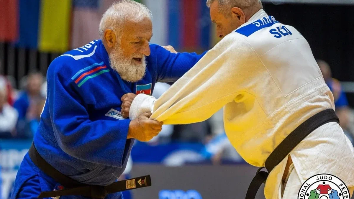 Ветеран азербайджанского дзюдо Фархад Раджабли стал чемпионом Европы в 12-й раз